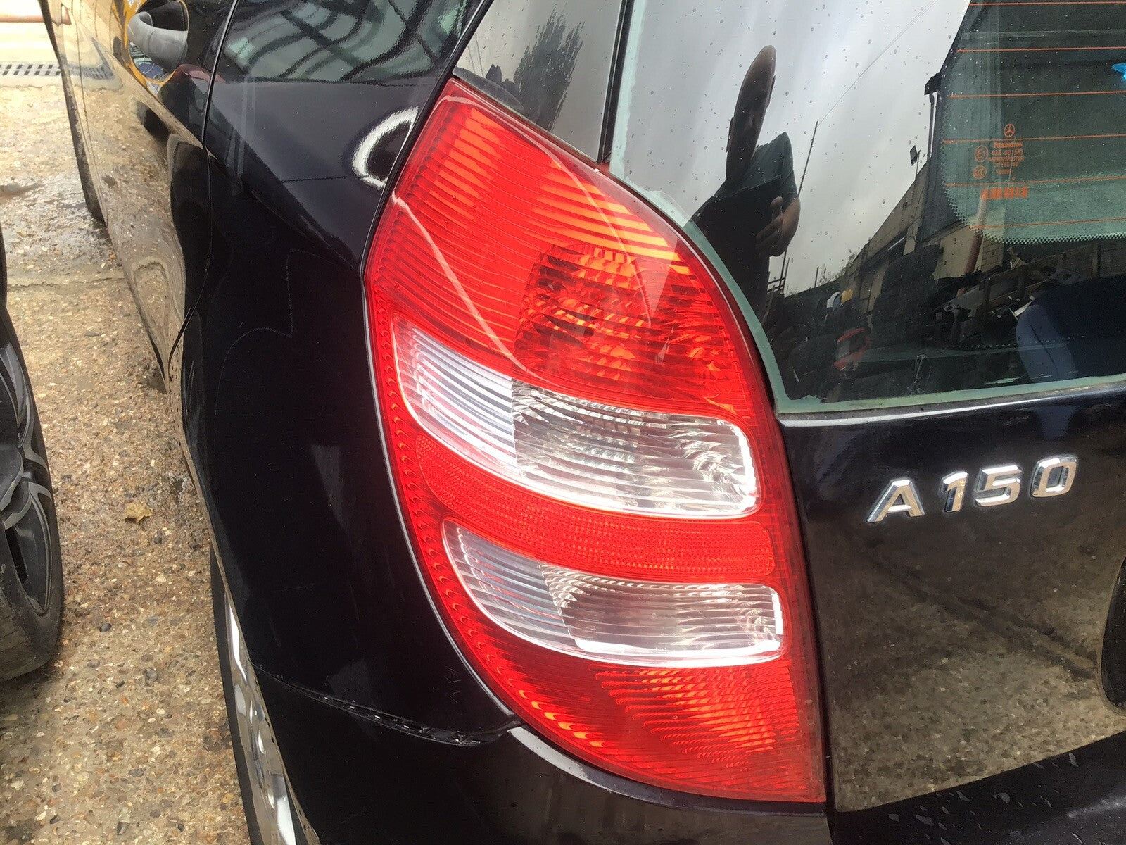 MERCEDES A CLASS W169 PASSENGER SIDE N/S REAR LIGHT CLUSTER 2005 20080