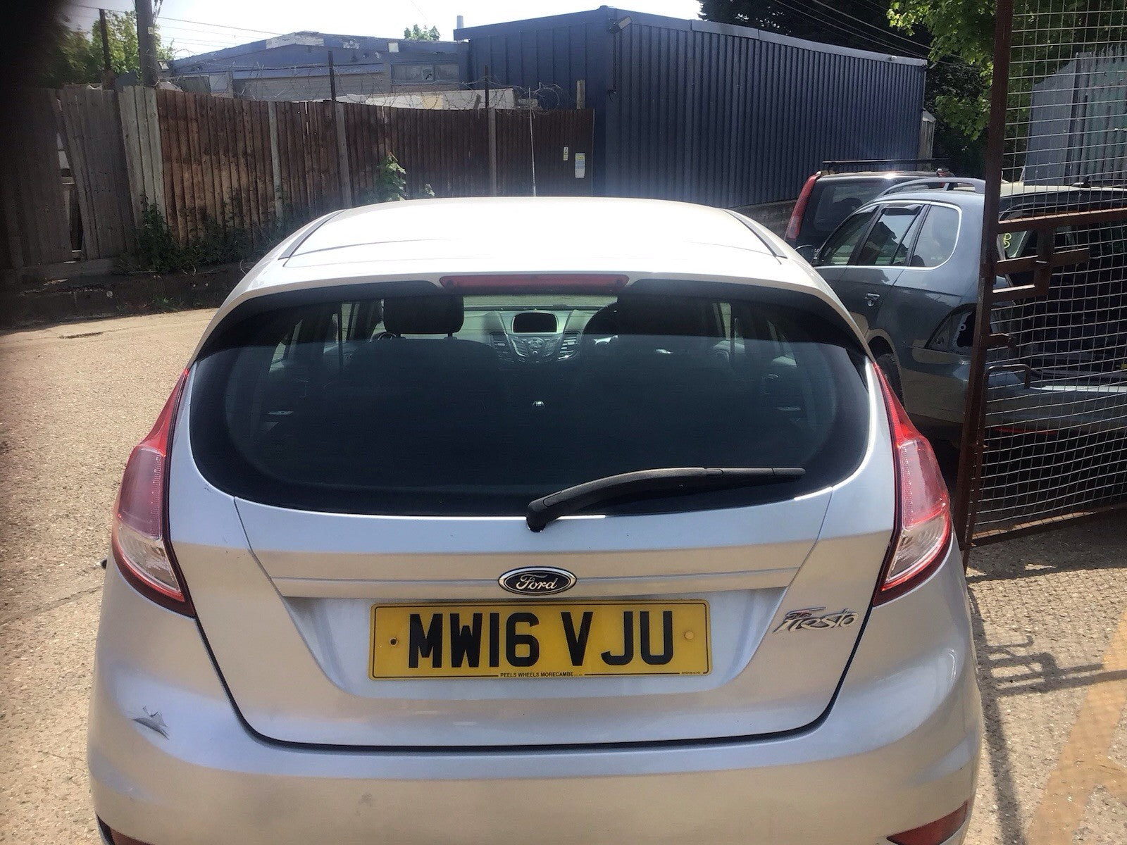 FORD FIESTA MK7.5 TAILGATE MOONDUST SILVER 2013 20170