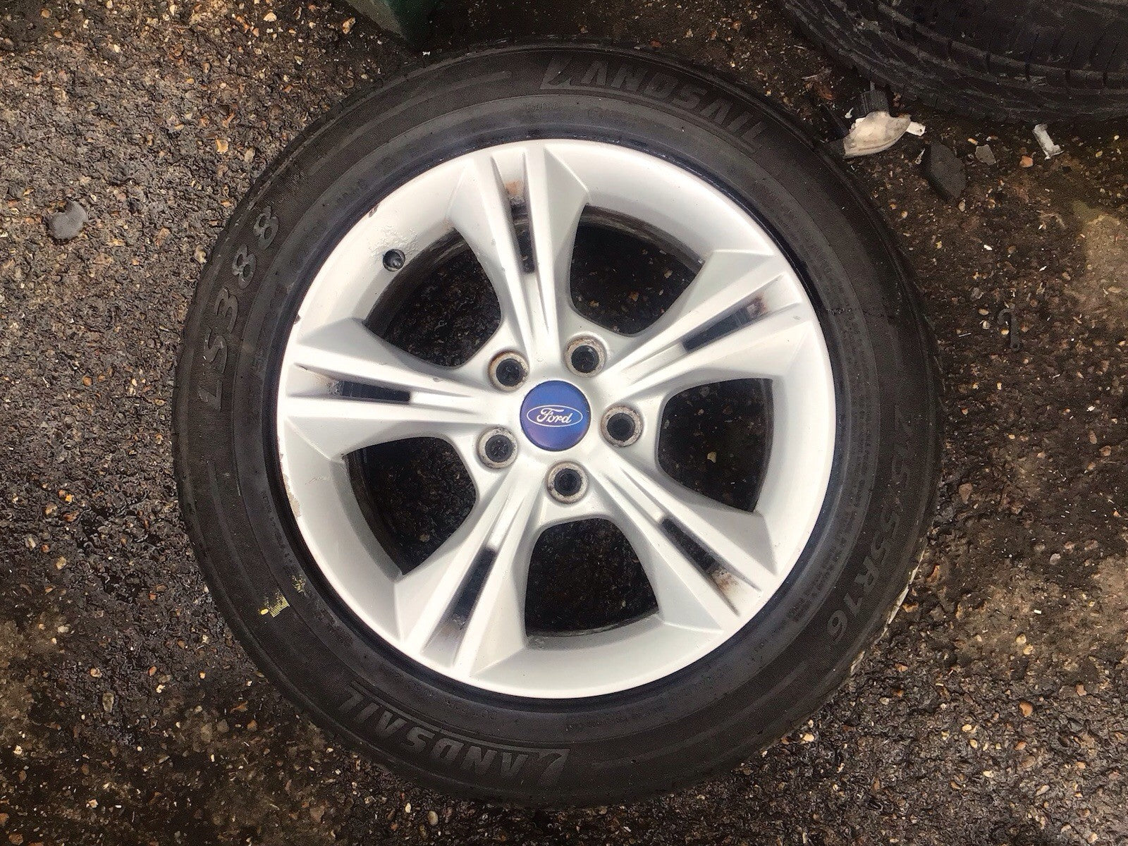 FORD FOCUS MK3 ALLOY WHEEL 16'' CM5C 1007 AXA TYRE 215X55X16 2011 20181