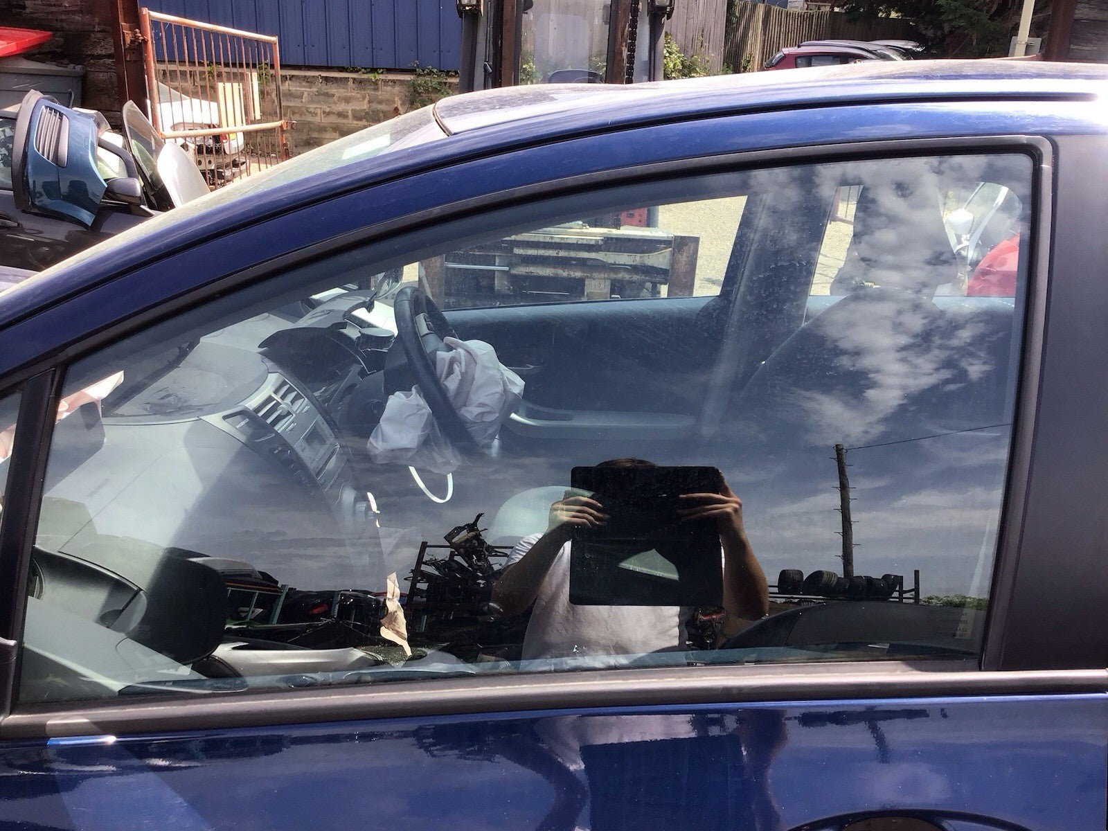 TOYOTA YARIS MK2 PASSENGERS SIDE FRONT DOOR WINDOW GLASS 5 DOOR 2005 20111