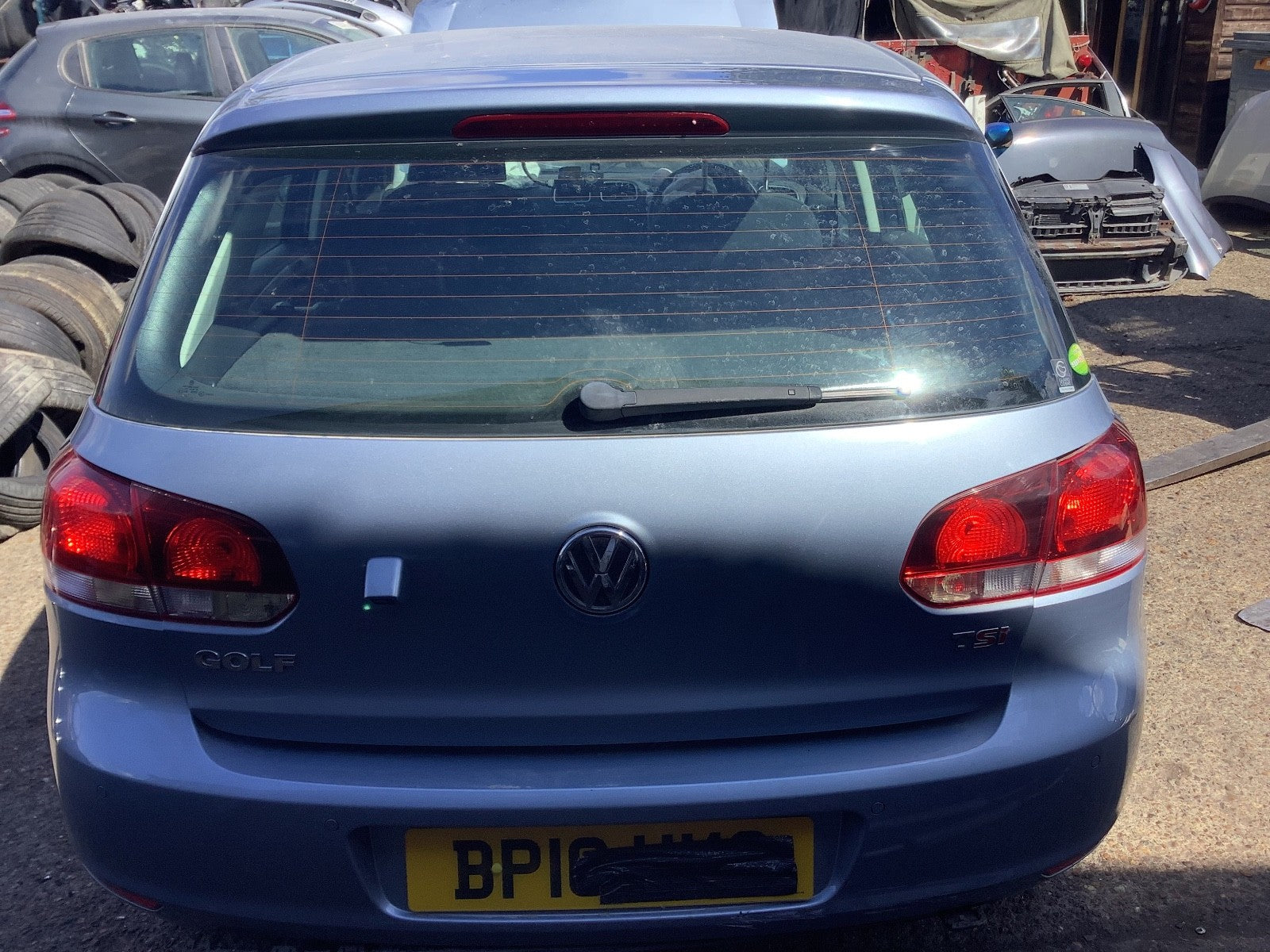 VOLKSWAGEN GOLF MK6 TAILGATE IN SHARK BLUE LA5Q 2009 20120