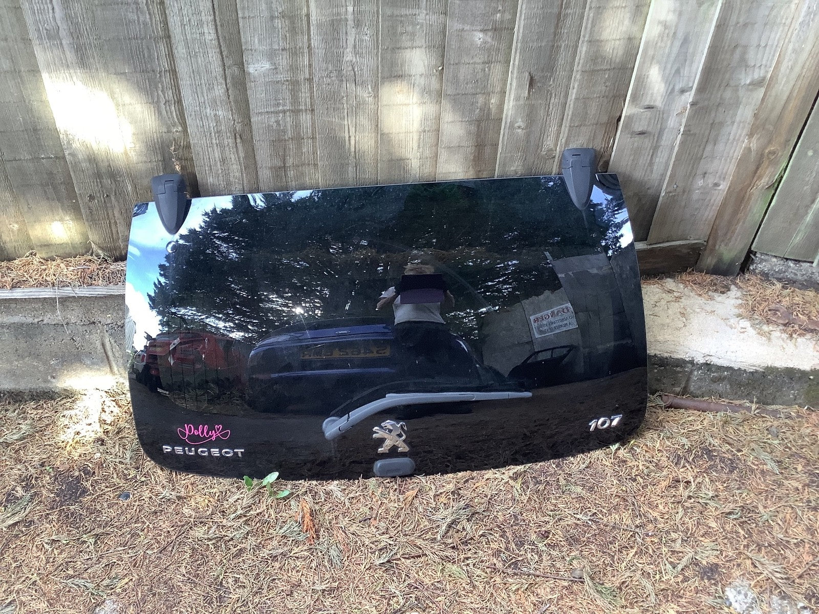 PEUGEOT 107 TAILGATE GLASS 2005 20140