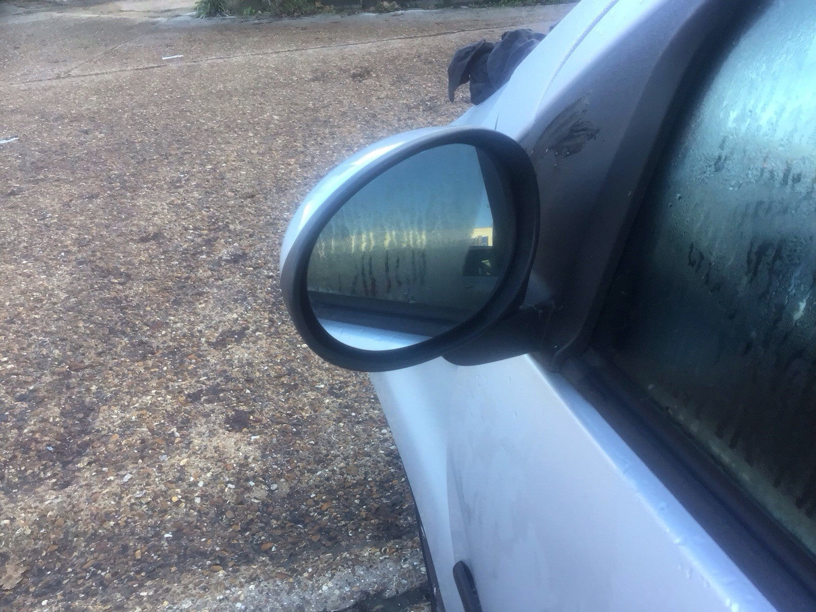 CITROEN C1 PASSENGER'S SIDE N/S DOOR MIRROR SILVER METALLIC KTB 2005 20140