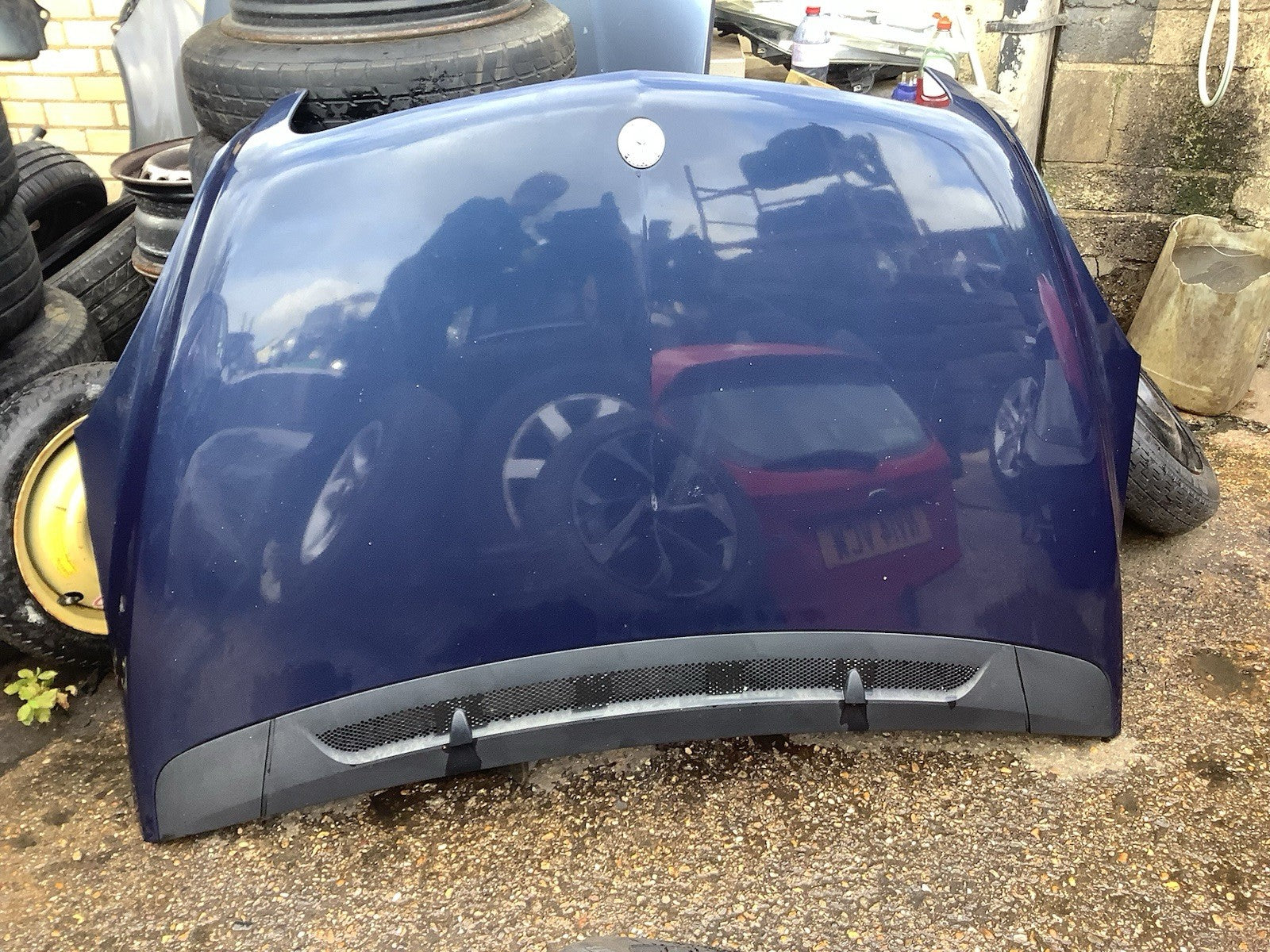 MERCEDES B CLASS W245 BONNET ATOLL BUE PAINT CODE 375 2005-20121