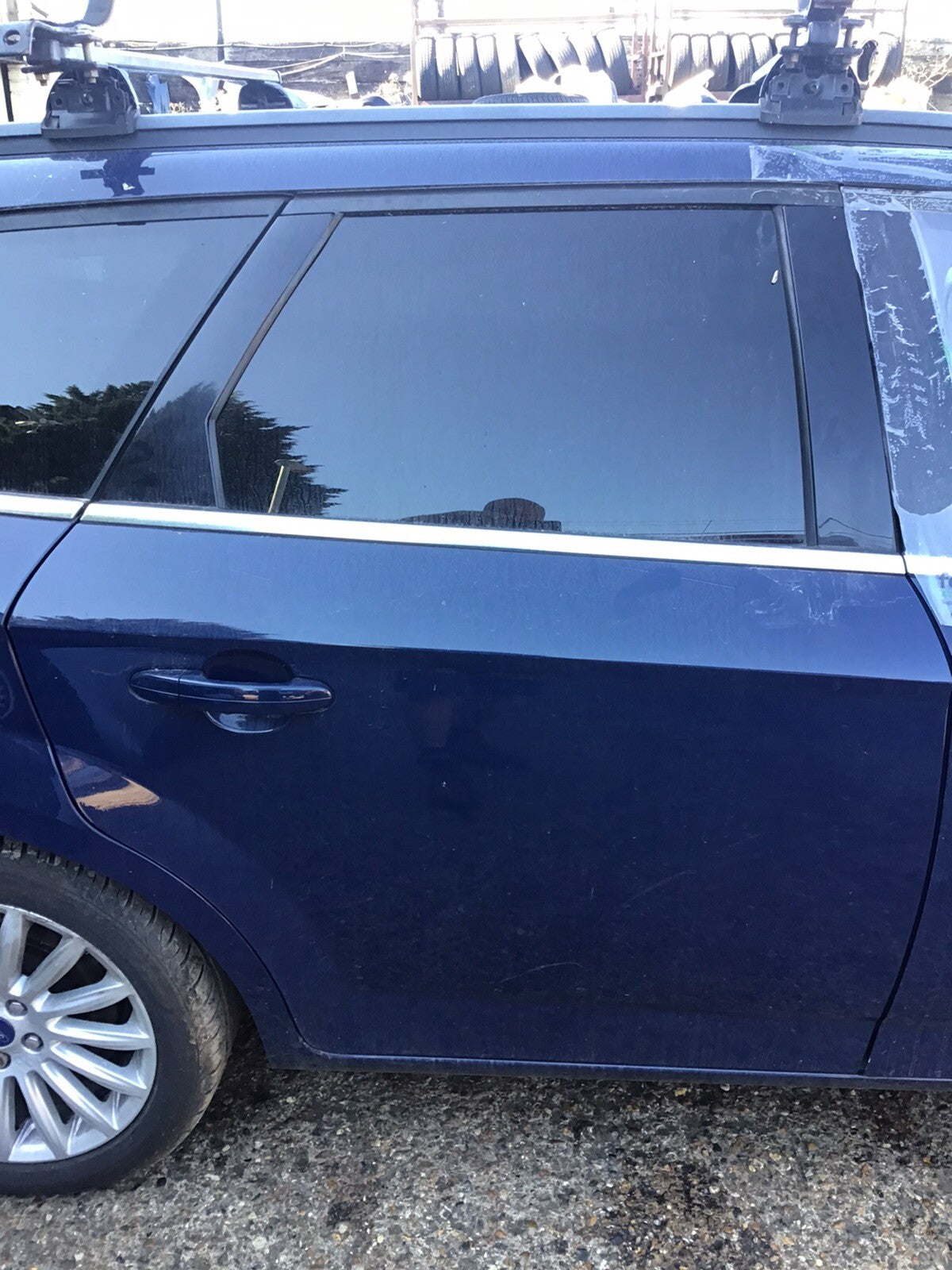 FORD MONDEO MK4 ESTATE DRIVER'S SIDE O'S REAR DOOR BLAZER BLUE 2007 20131