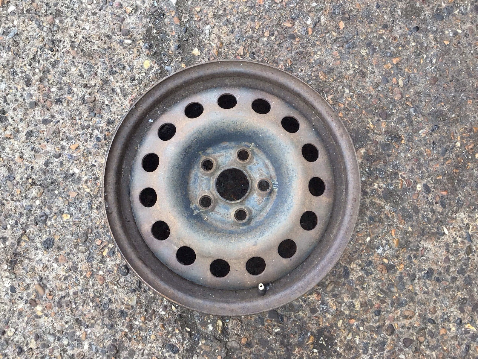 FORD GALAXY MK1 VOLKSWAGEN SHARAN SPARE WHEEL 16'' STEEL RIM 2000 20061