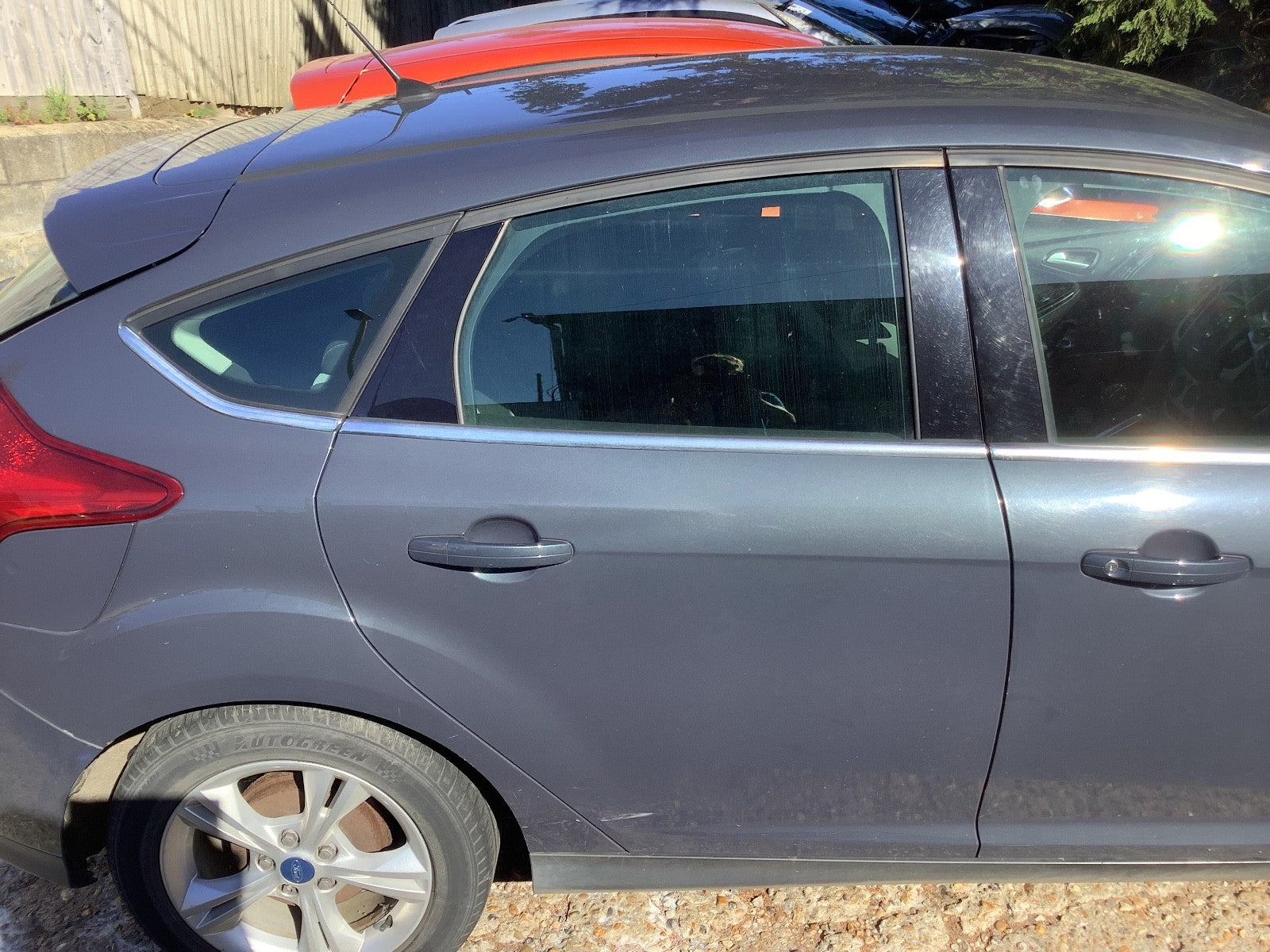FORD FOCUS MK3 DRIVER'S SIDE O/S REAR DOOR MIDNIGHT SKY 2011 20150