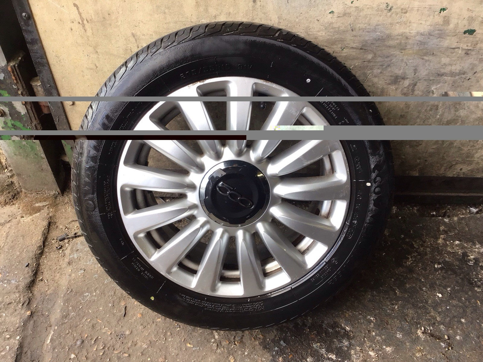 FIAT 500L MK1 ALLOY WHEEL 16'' WITH TYRE 205X55X16 735585995 2013 20171