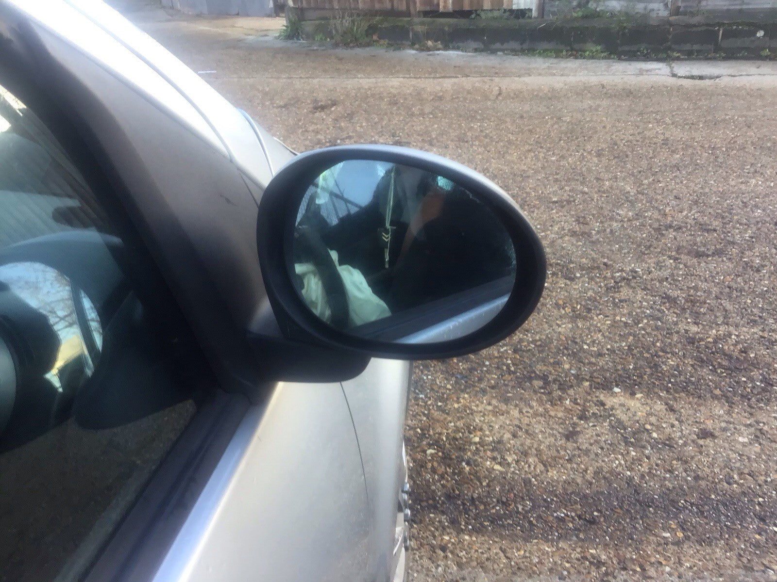 CITROEN C1 DRIVER'S SIDE O/S DOOR MIRROR SILVER METALLIC KTB 2005 20141