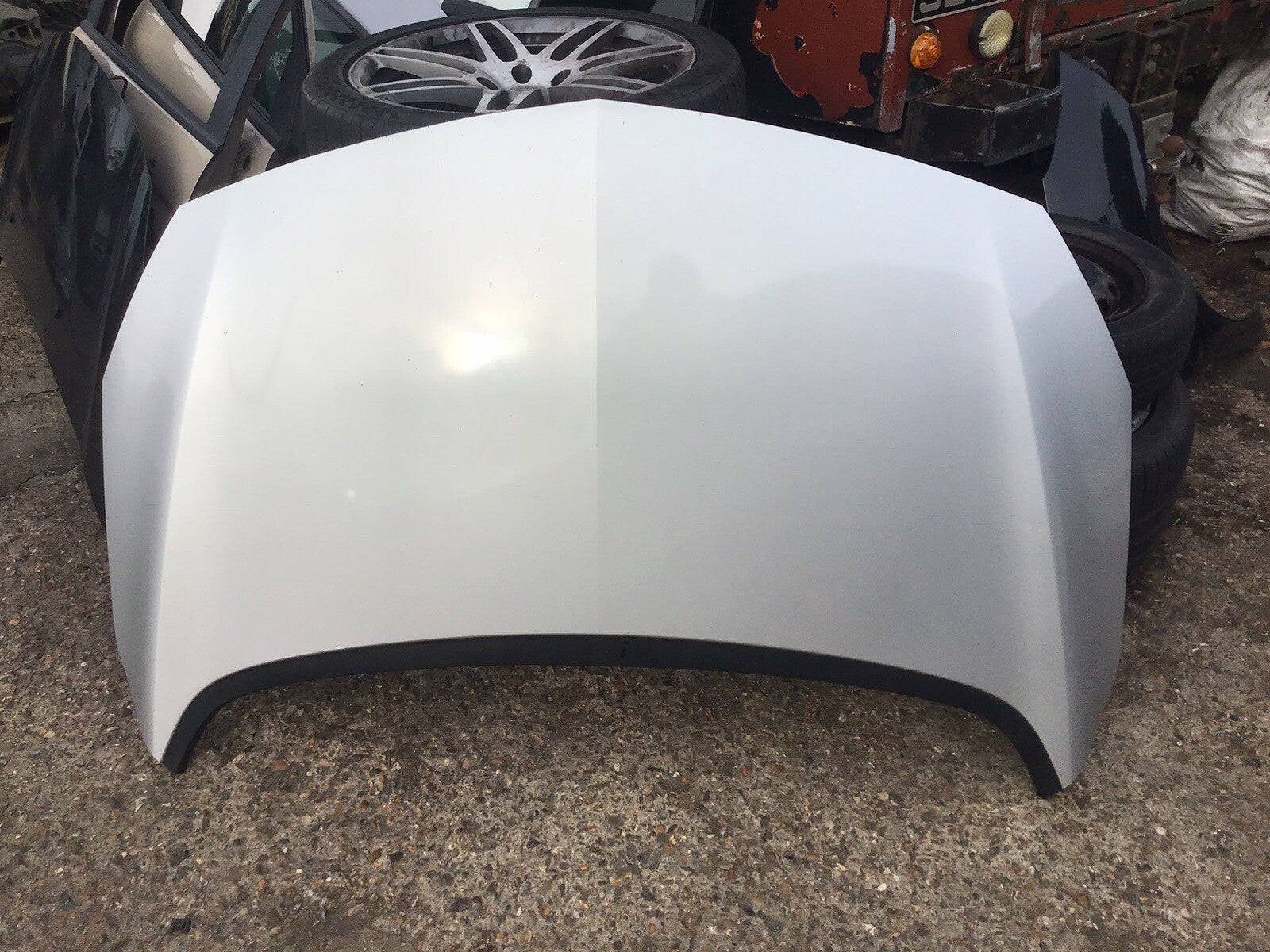 VAUXHALL ASTRA J BONNET IN SILVER Z176 ARGON SILVER 2010 20141