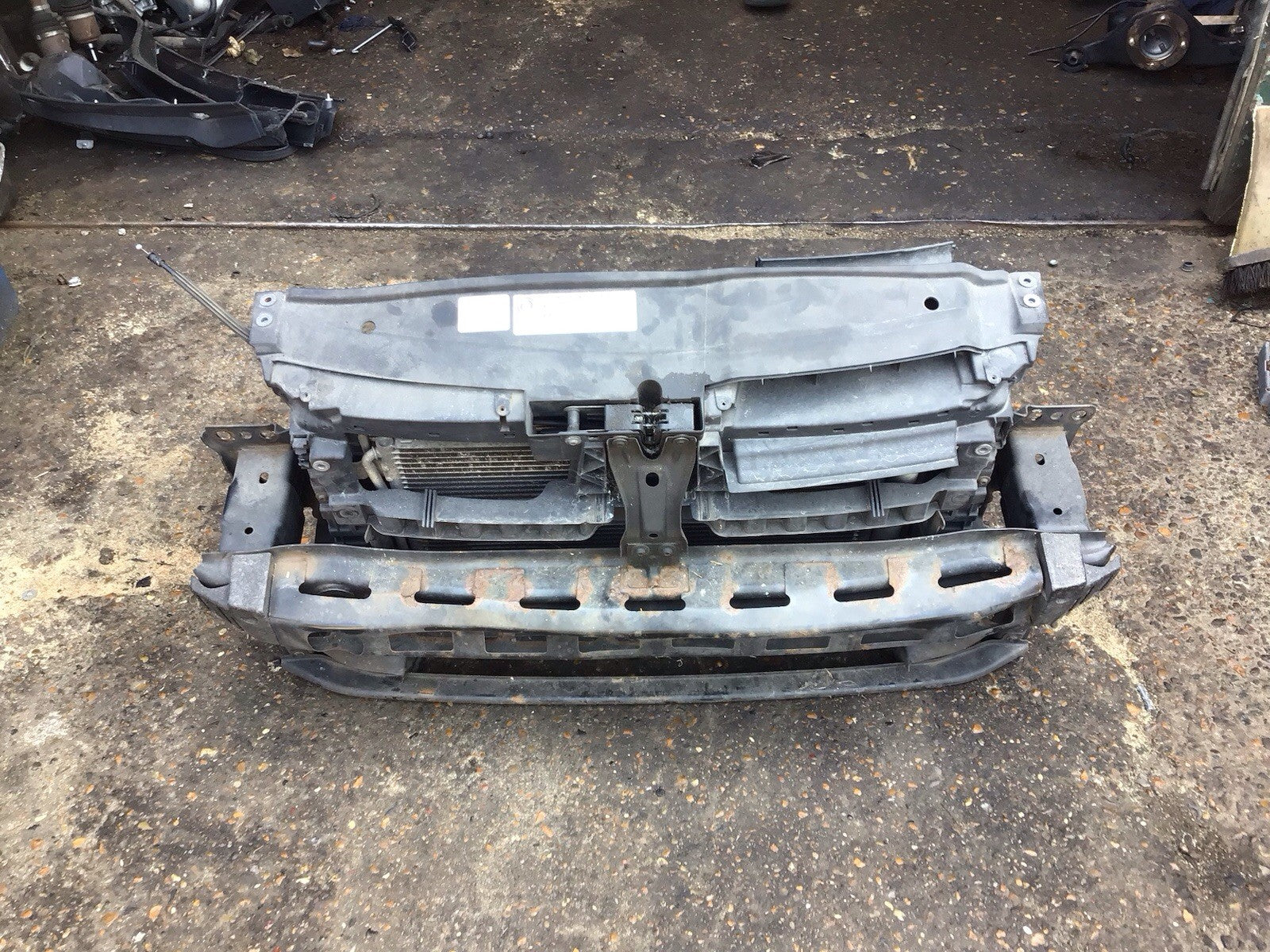 VOLKSWAGEN GOLF MK6 1.6 TDI COMPLETE FRONT SLAM PANEL WITH CRASH BAR 2009 20120
