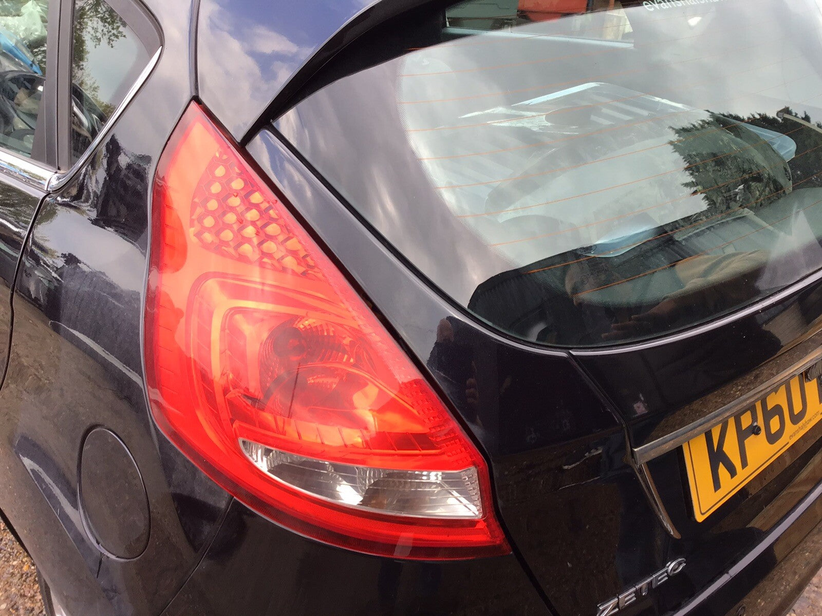 FORD FIESTA MK7 PASSENGER'S SIDE N/S REAR LIGHT REAR LIGHT CLUSTER 2008 20121