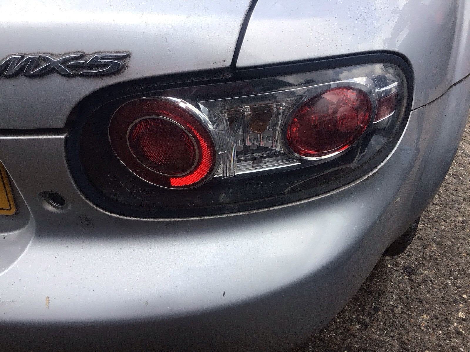 MAZDA MX5 MK3 DRIVER'S SIDE REAR LIGHT REAR LIGHT CLUSTER 2005 20080