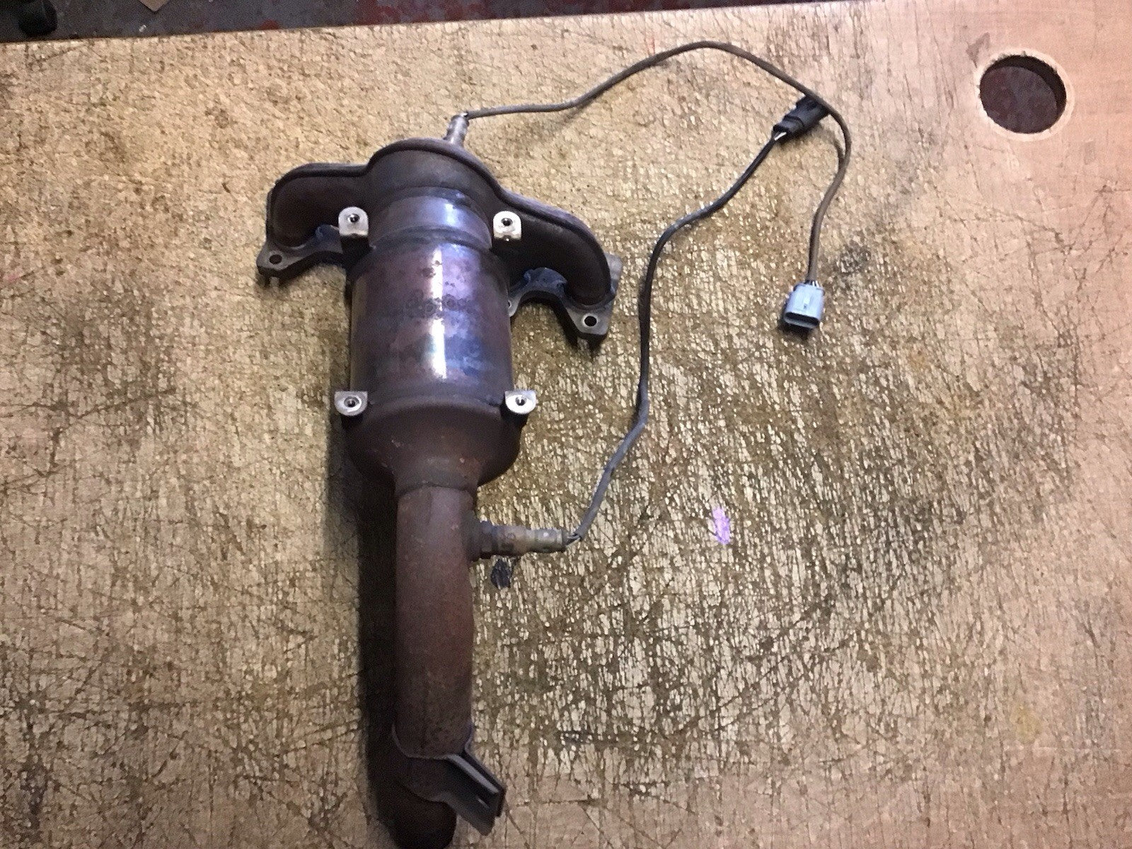 FORD KA FIAT 500 1.2 PETROL CATALYTIC CONVERTER MANIFOLD 51938204 2008 20161