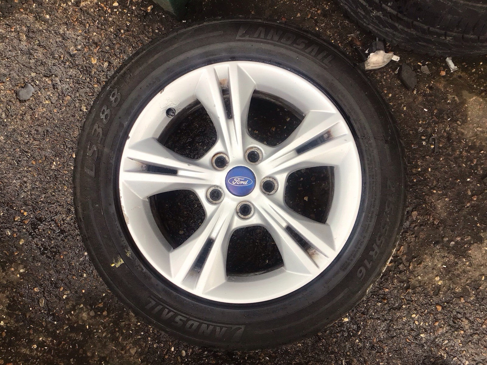 FORD FOCUS MK3 ALLOY WHEEL 16'' CM5C 1007 AXA TYRE 215X55X16 2011 20180
