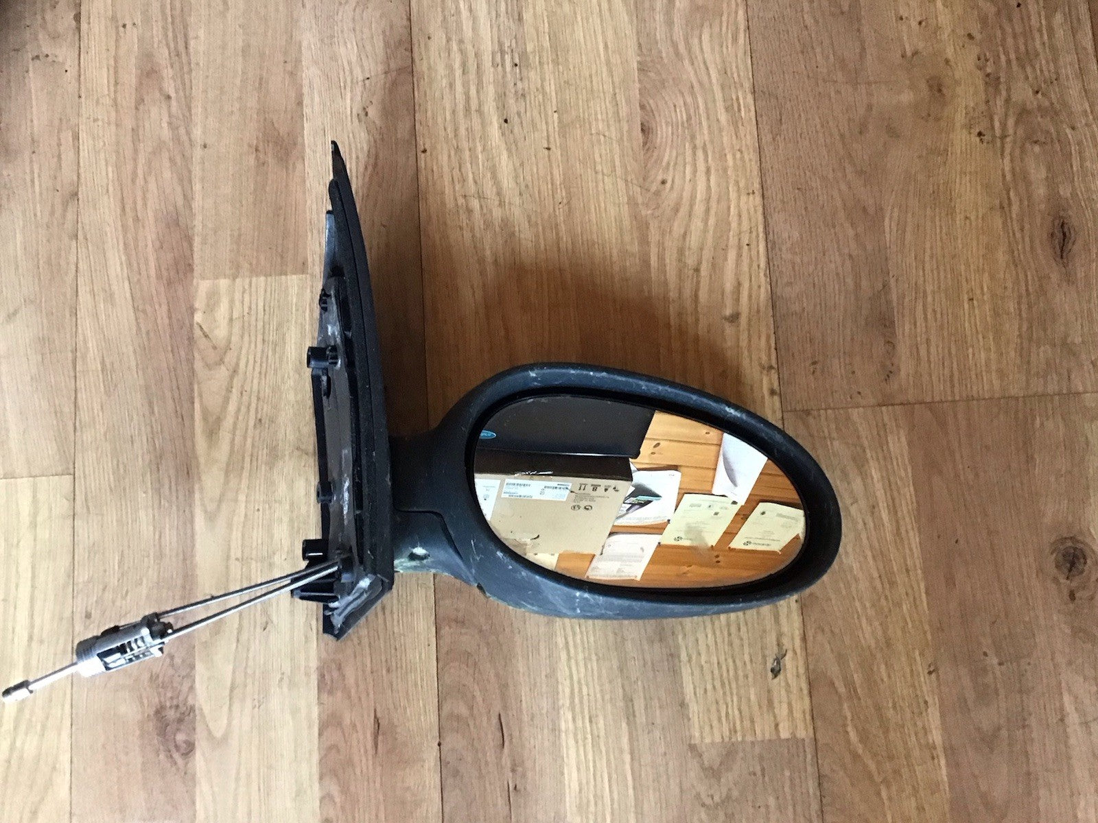 SMART FORTWO BRABUS DRIVERS SIDE O/S DOOR MIRROR BLACK 2007 20141
