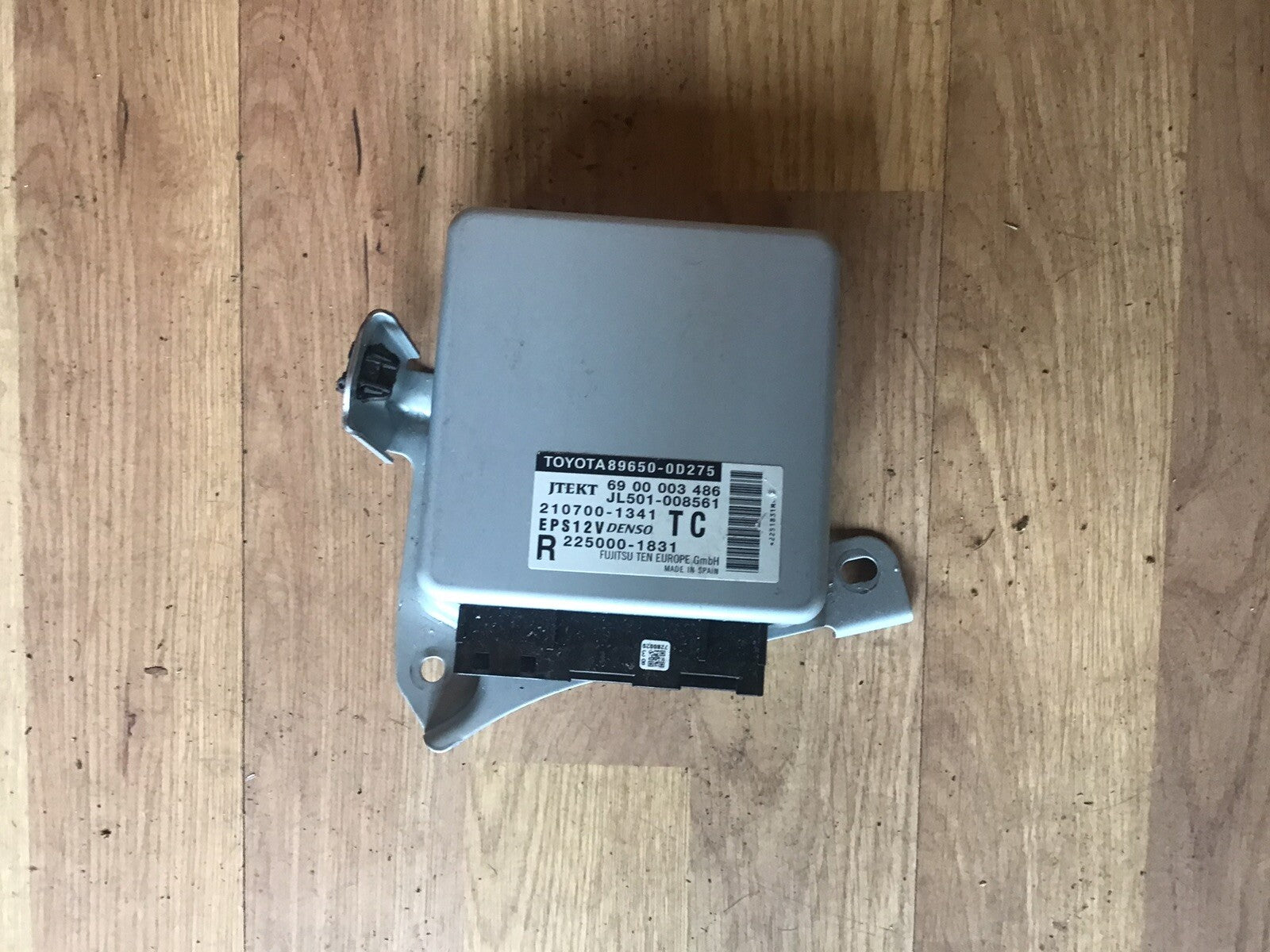 TOYOTA YARIS MK3 POWER STEERING ECU MODULE 89650 0D275 2012 20170