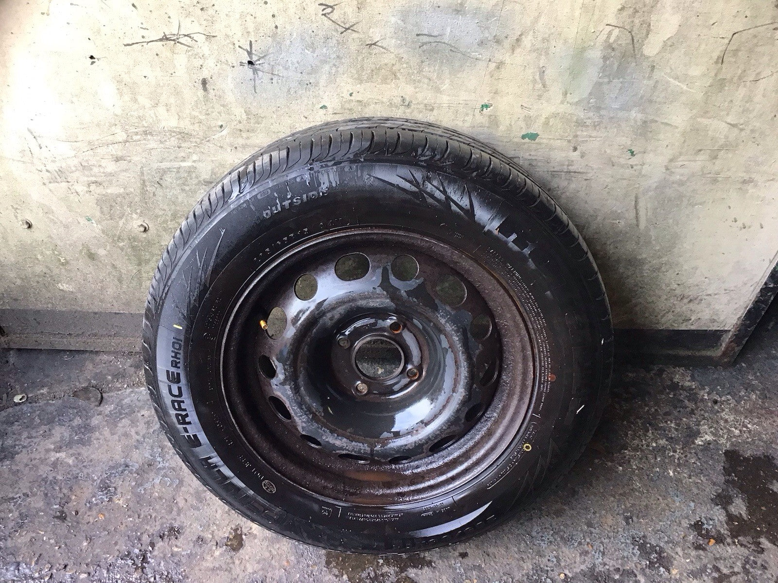 PEUGEOT PARTNER BERLINGO STEEL WHEEL 15''TYRE 205X65X15 2150752 2010 20160