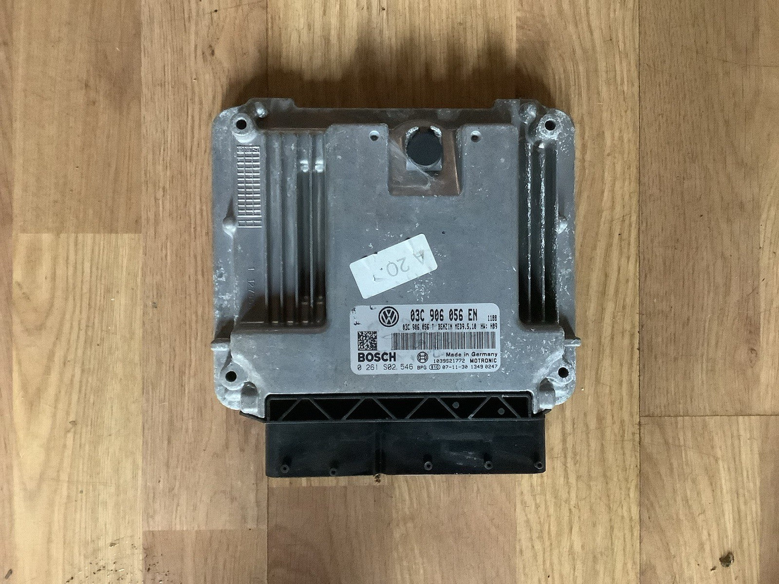VOLKSWAGEN GOLF MK5 1.6 PETROL ENGINE CONTROL UNIT ECU 03C906056EN 2004 20081