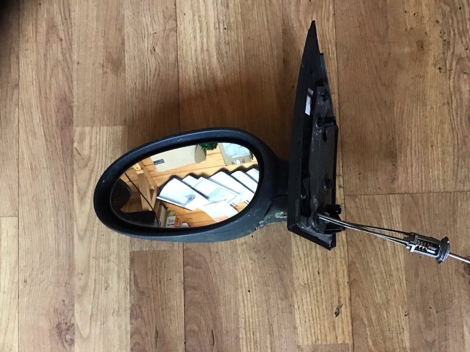SMART FORTWO BRABUS PASSENGERS SIDE N/S DOOR MIRROR BLACK 2007 20140