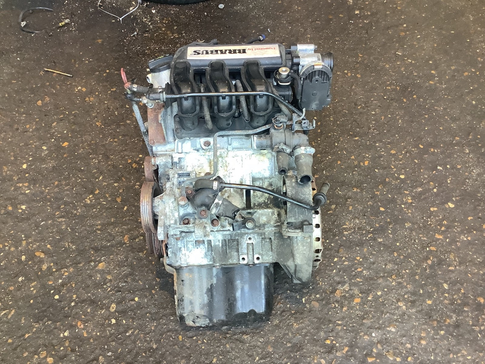 SMART CAR 698CC PETROL BARE ENGINE CODE M160.920 BARE ENGINE 2007 20140