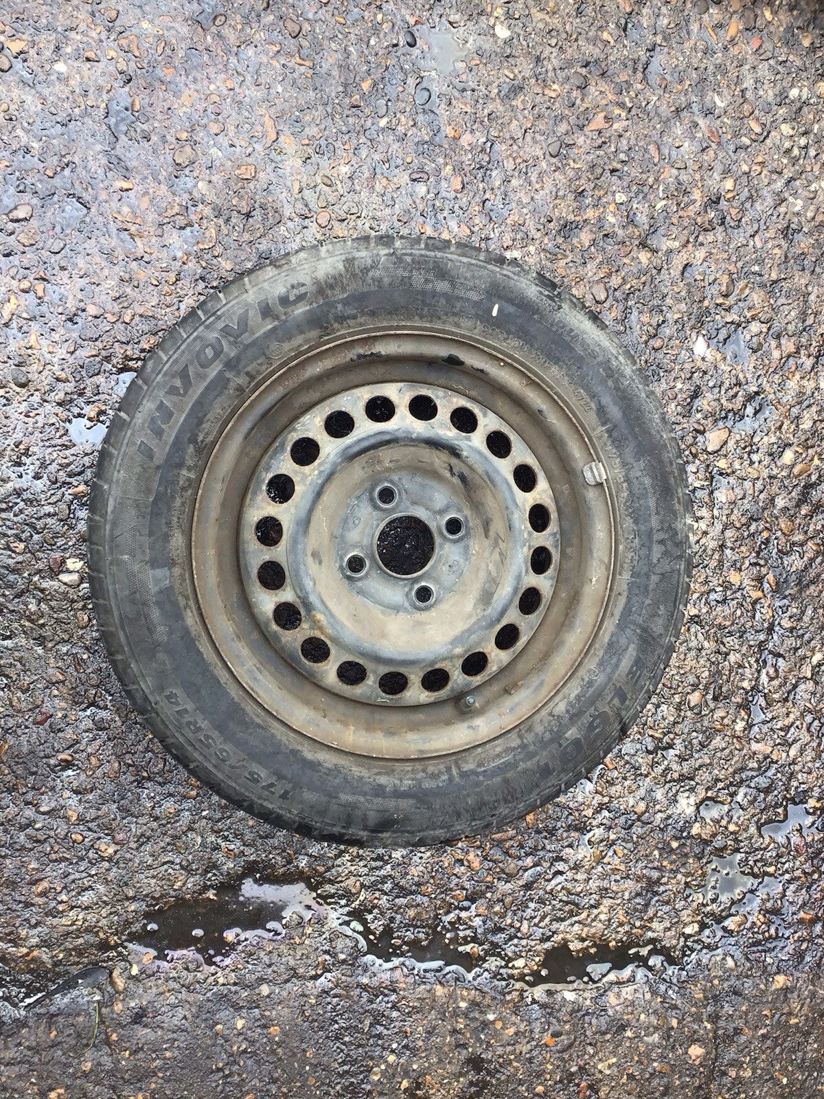 HONDA JAZZ MK2 SPARE WHEEL 14'' STEEL RIM TYRE 175X65X14 2002 20080