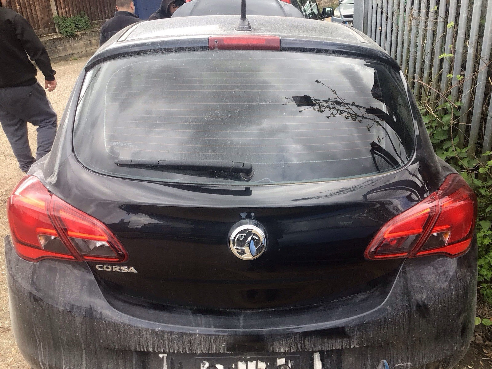 VAUXHALL CORSA E TAILGATE CARBON FLASH BLACK Z22C 3 DOOR MODEL 2015 20191