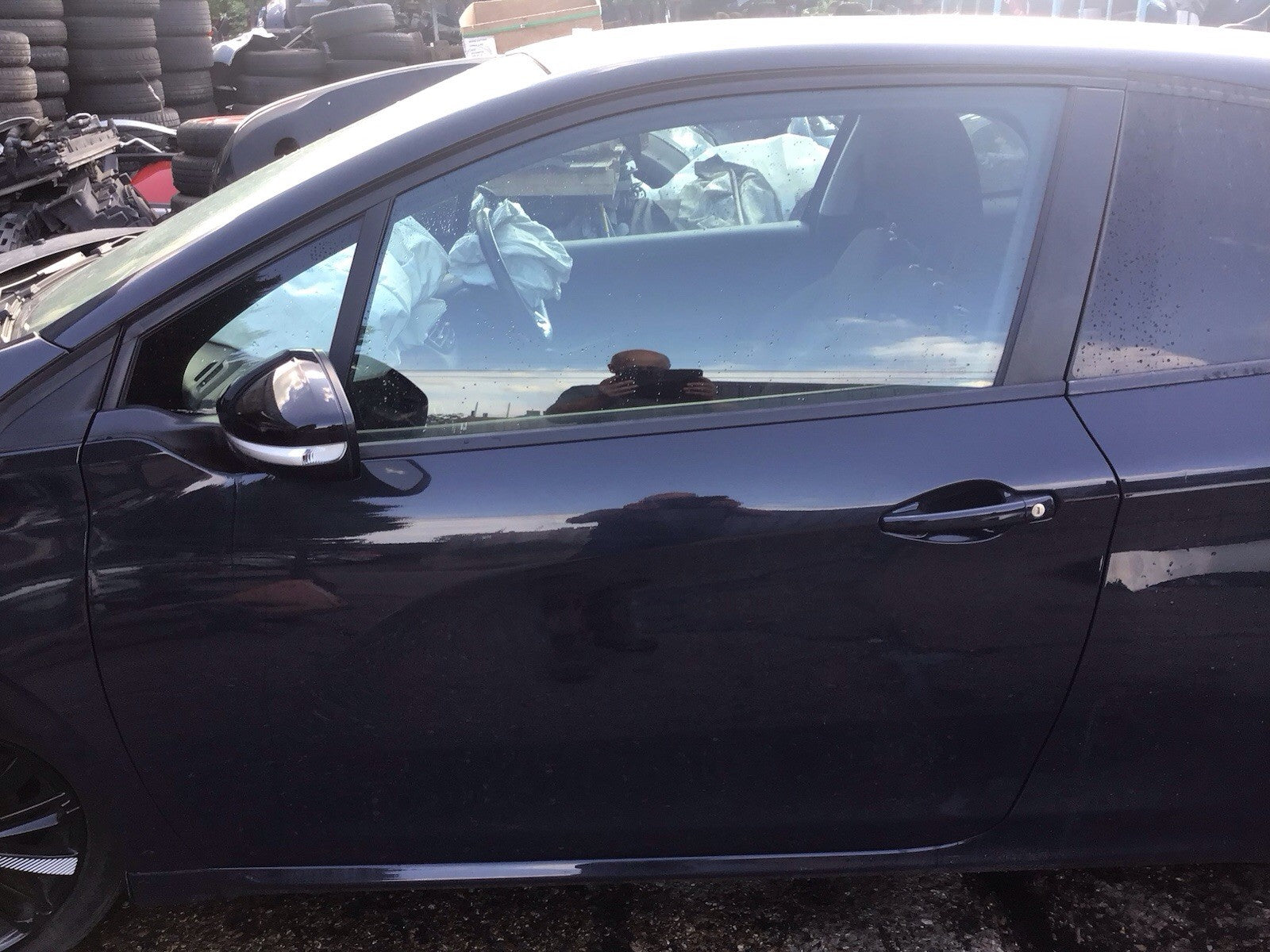PEUGEOT 208 PASSENGER'S SIDE DOOR HURRICANE GRAY KTG 3 DOOR MODEL 2012 20181