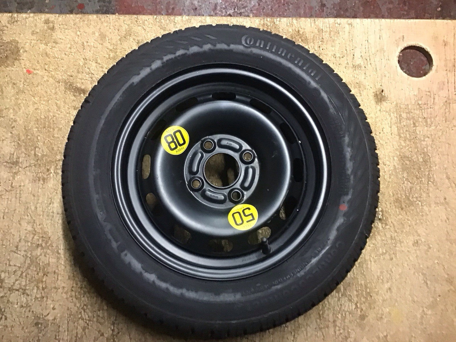 FORD FIESTA MK7 SPARE WHEEL 14'' STEEL RIM TYRE 175X65X14 2009 20170