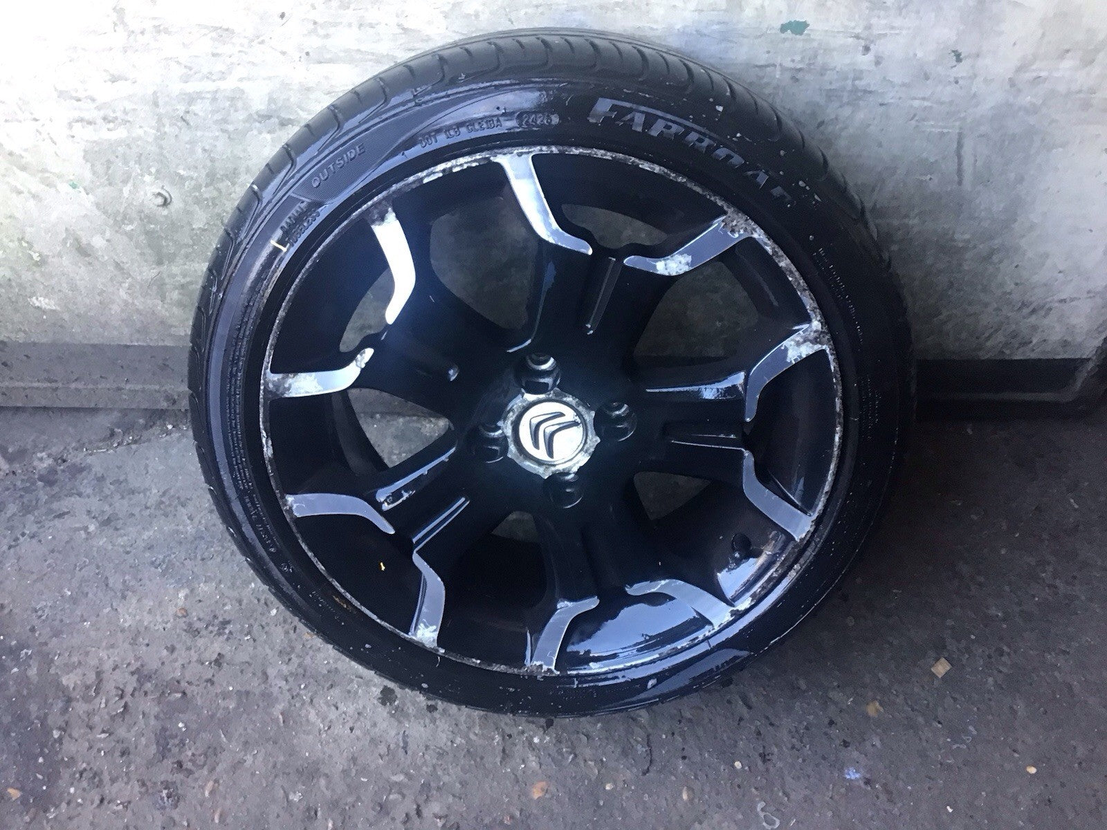 CITROEN DS3 ALLOY WHEEL 17'' TYRE 205X45X17 P/N 9687754377 2010 20180