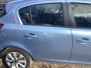 VAUXHALL CORSA D DRIVER SIDE O/S REAR DOOR CRINAN BLUE Z22R 5 DOOR 2006 20145