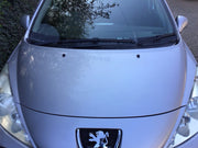 PEUGEOT 207 BONNET SILVER METALLIC PAINT CODE EZR 2006-20123