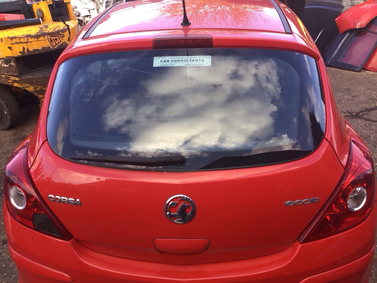 VAUXHALL CORSA D TAILGATE  FLAME RED Z547 3 DOOR MODEL 2006 20140