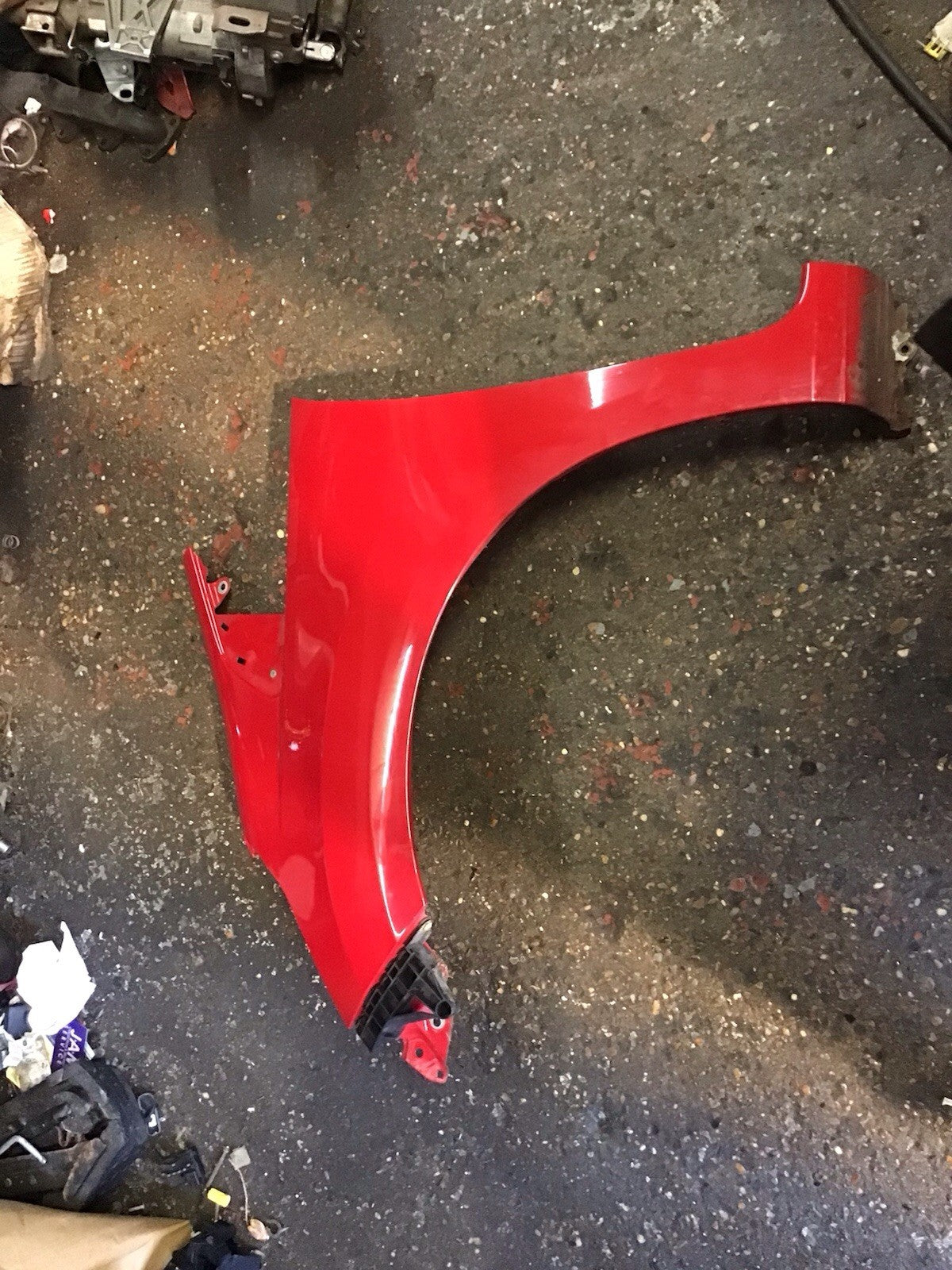 HONDA JAZZ MK3 PASSENGER'S SIDE N/S WING  MILANO RED R81 2009 20144
