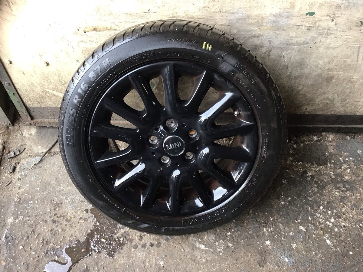 MINI COOPER F56 ALLOY WHEEL 16'' AND TYRE 195X55X16 6855106 2014 20182