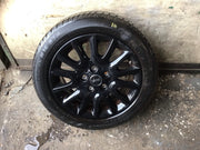 MINI COOPER F56 ALLOY WHEEL 16'' AND TYRE 195X55X16 6855106 2014 20182
