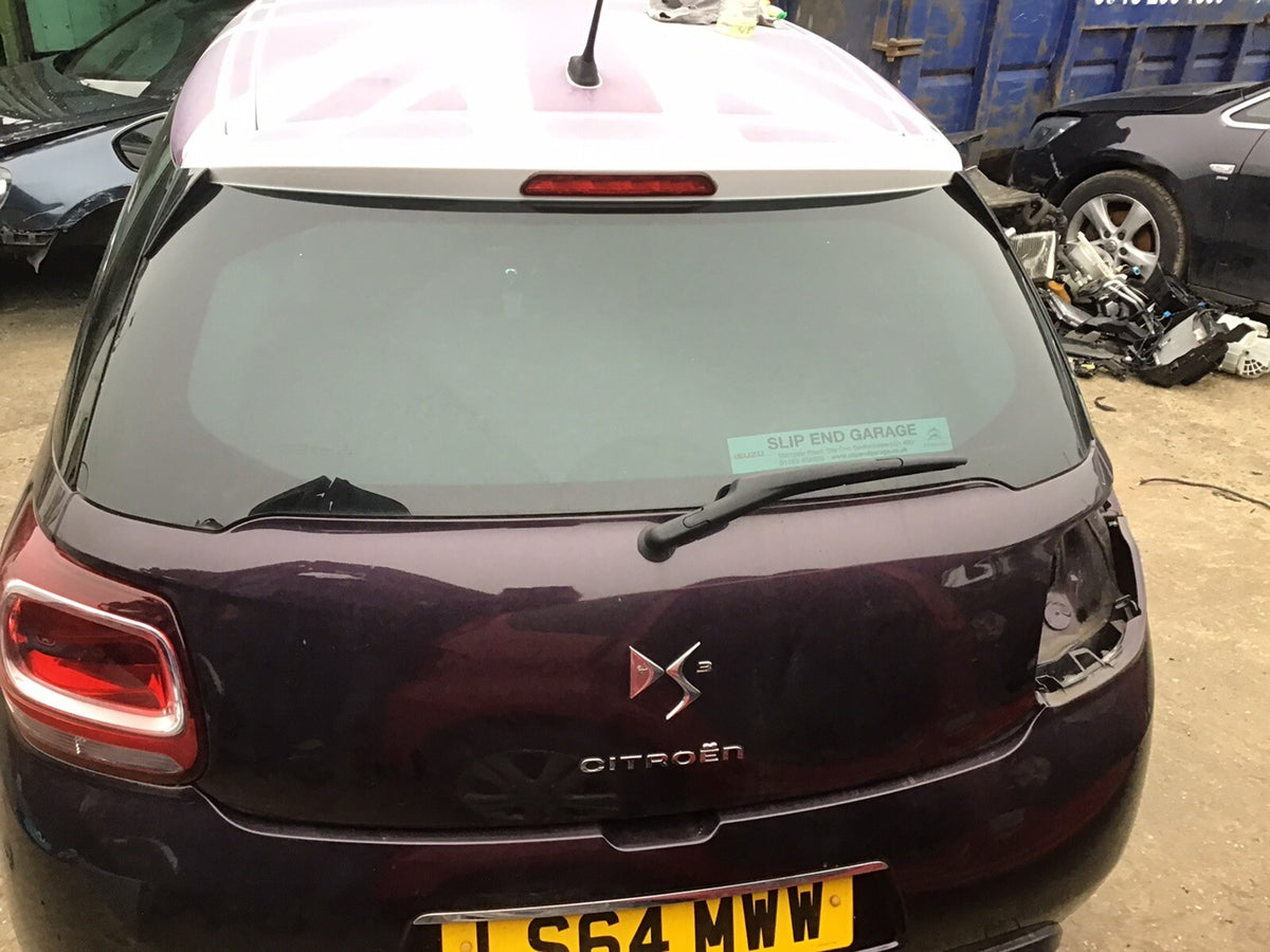 CITROEN DS3 TAILGATE IN WHISPER RED PURPLE PAINT CODE ERU 2010 20181