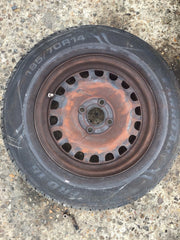 VAUXHALL CORSA D SPARE WHEEL 14'' STEEL RIM TYRE 185X70X14 2006 20141