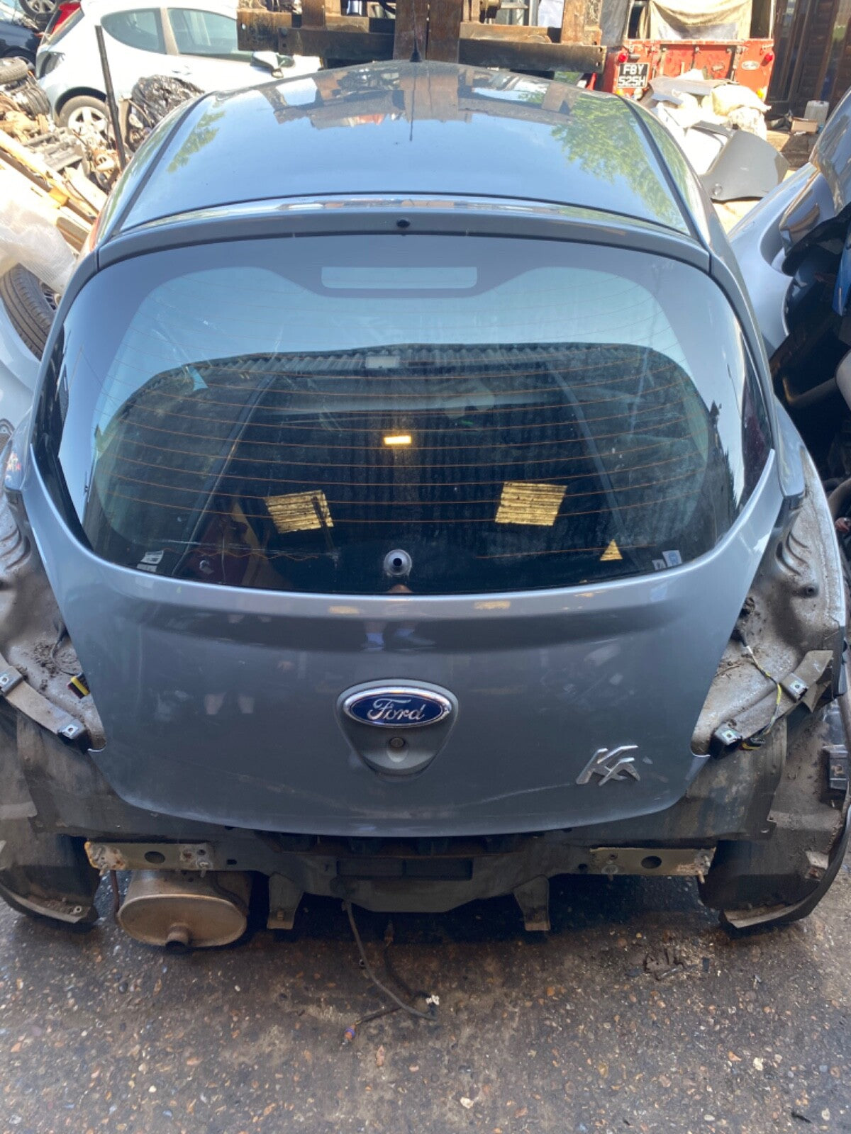FORD KA 2 TAILGATE IN STROBE METALLIC  BARE  2009   20166