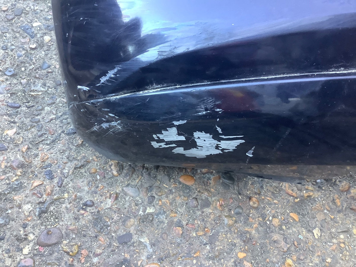 VOLKSWAGEN POLO 6R REAR BUMPER BLACK PEARL LC9X 2009-20154