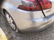 PEUGEOT 308  MK2 REAR BUMPER ARTENSE GREY PAINT CODE KCA  2013 20197