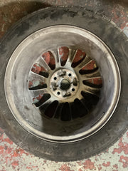 VAUXHALL CORSA E ALLOY WHEEL 16'' AND TYRE 195X55X16 13399305 2015 20198