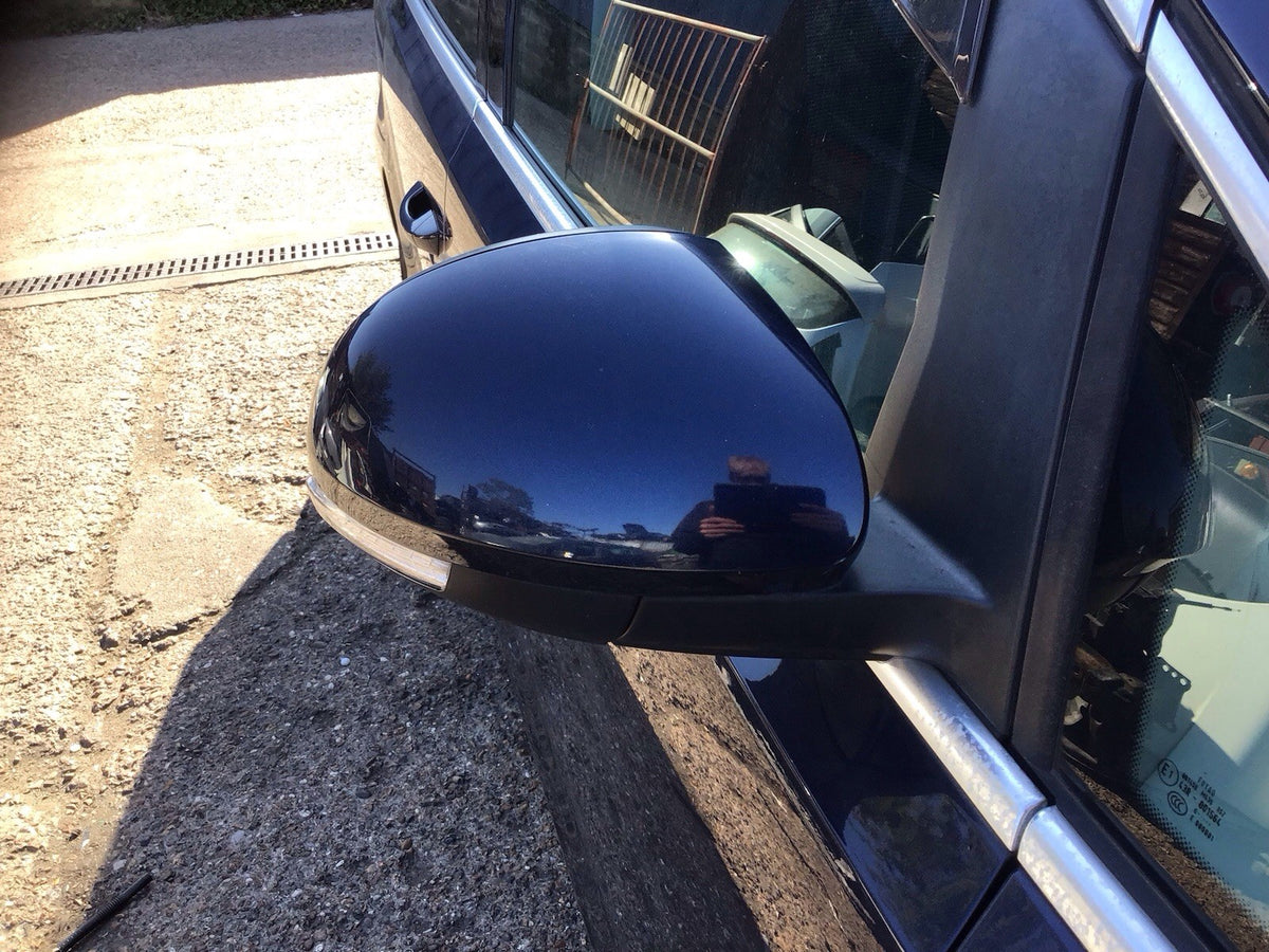 VOLKSWAGEN SHARAN MK2 DRIVERS SIDE O/S DOOR MIRROR NIGHT BLUE LH5X 2010 20232