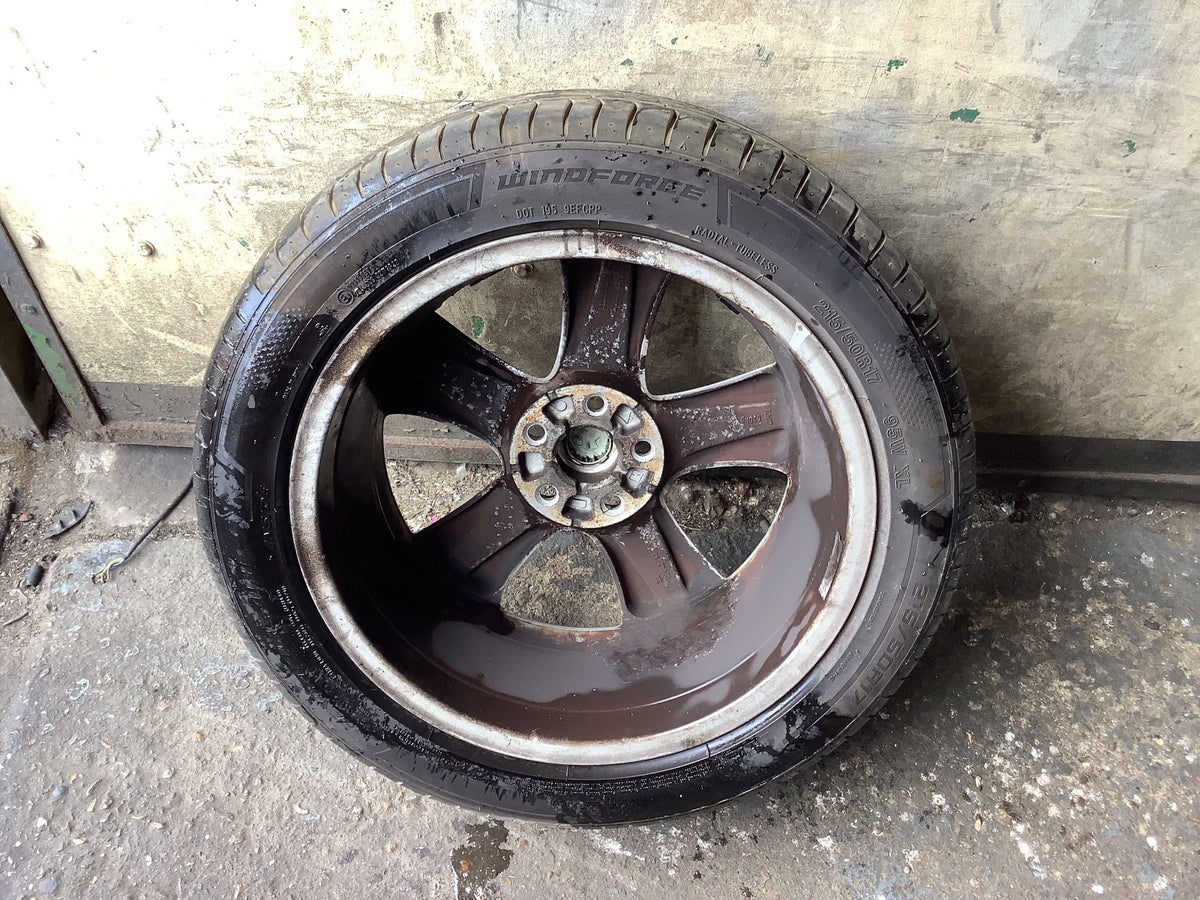 VAUXHALL ASTRA J PETROL ALLOY WHEEL 17"  AND TYRE 215X50X17 0P042 K6 2010 20157