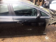 VAUXHALL ASTRA J DRIVER'S SIDE O/S FRONT DOOR  CARBON FLASH BLACK Z22C 2010 20158