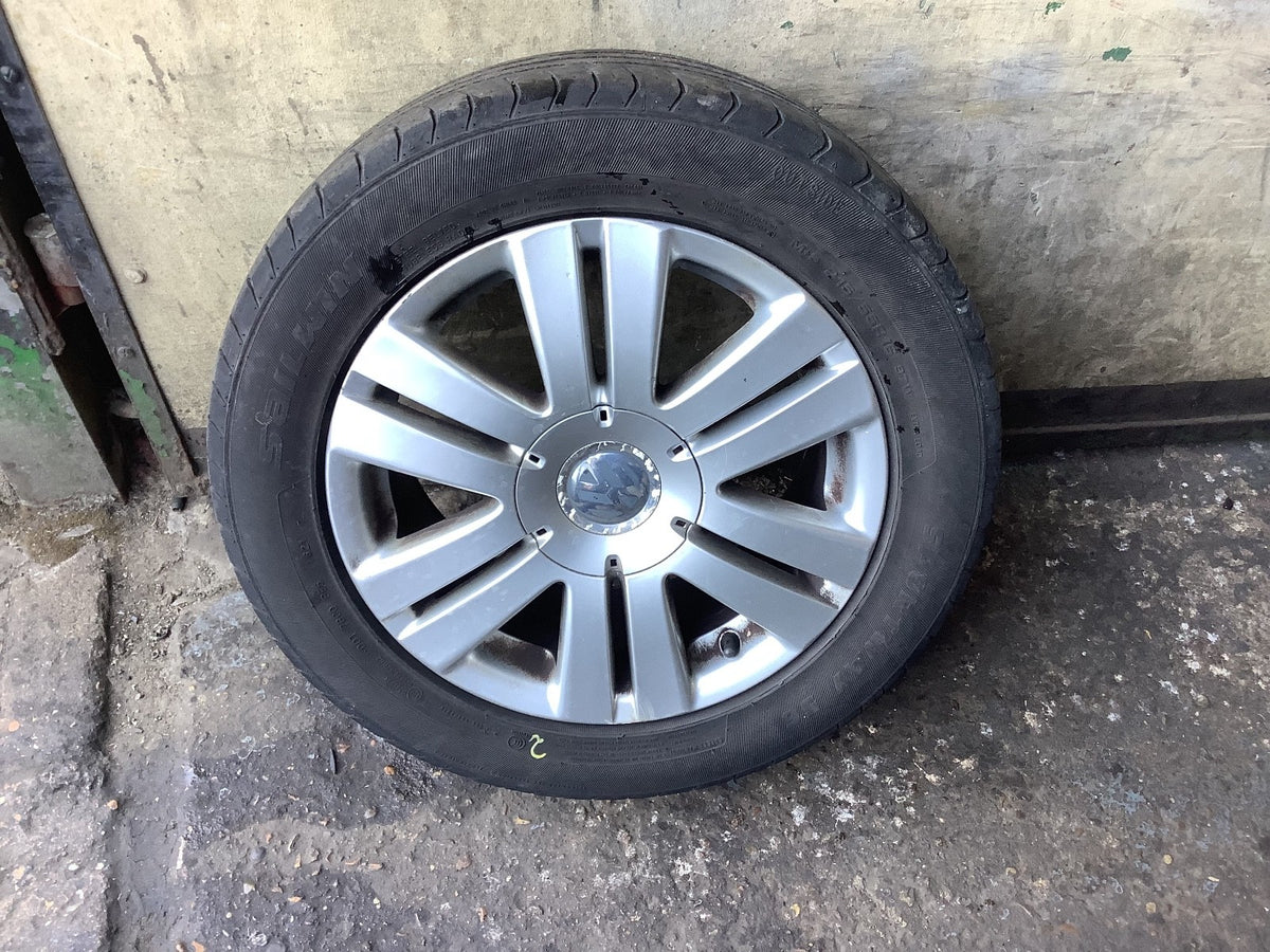 VOLKSWAGEN EOS ALLOY WHEEL 16" 3G0601025AF WITH TYRE 215X55X16 2007 20142