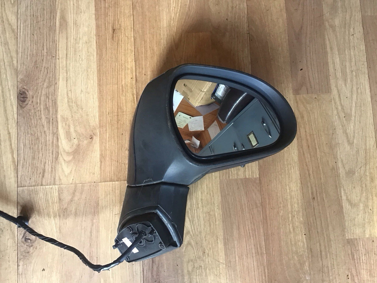 PEUGEOT 207 DRIVER'S SIDE O/S DOOR MIRROR IN BLUE 014342 2006  20122