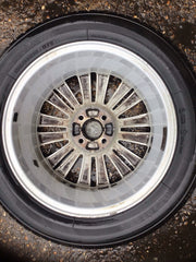 PEUGEOT 207 ALLOY WHEEL 15'' 9686100080 TYRE 205X55X15 2006 201210