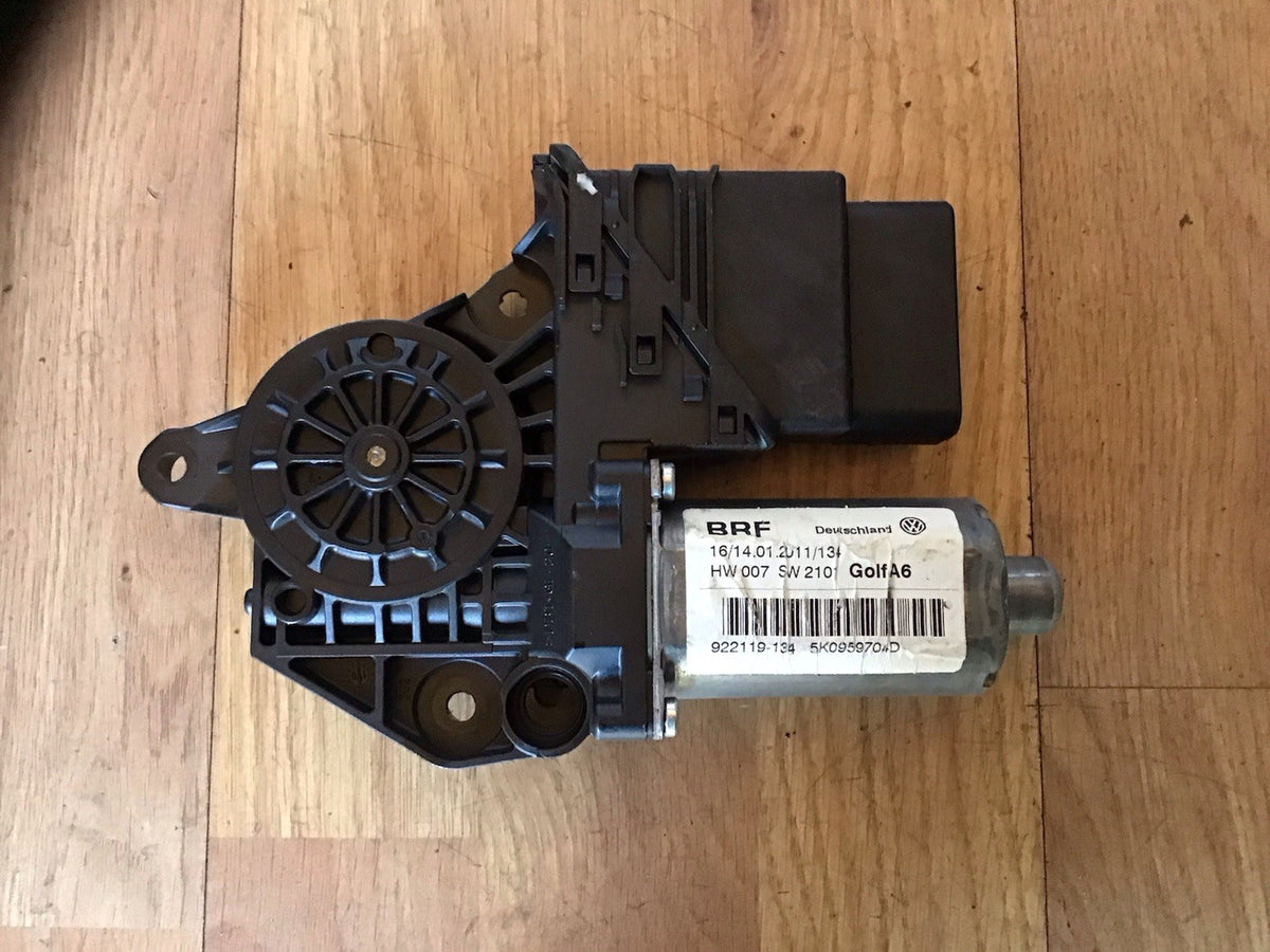 VOLKSWAGEN GOLF MK6 DRIVER SIDE REAR WINDOW MOTOR REGULATOR 5K0959704D 2009 20125