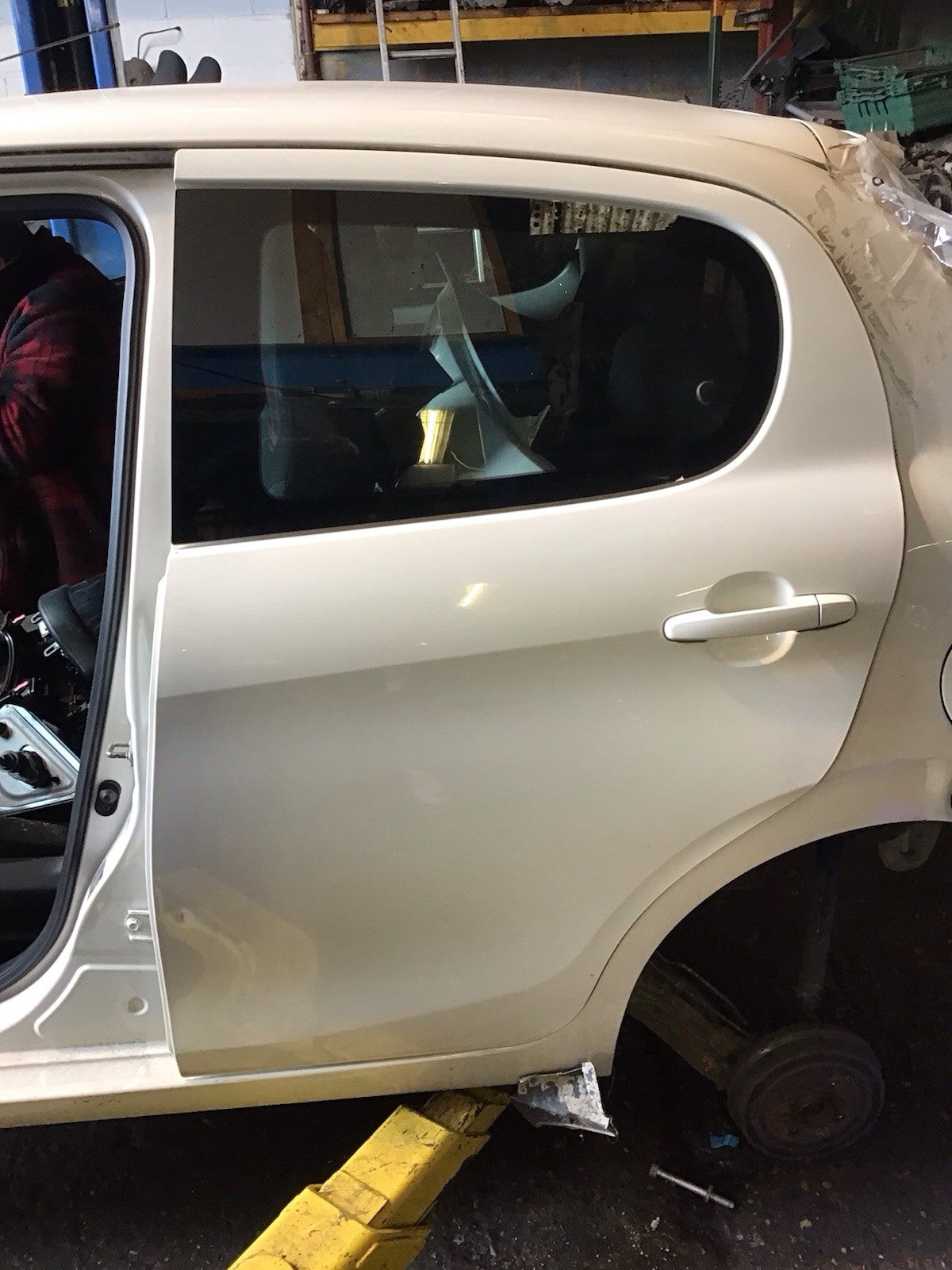 PEUGEOT 108 PASSENGER SIDE REAR DOOR WHITE KWD 2015 20212